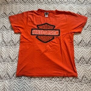 Harley-Davidson Kids Tee in Vibrant Orange